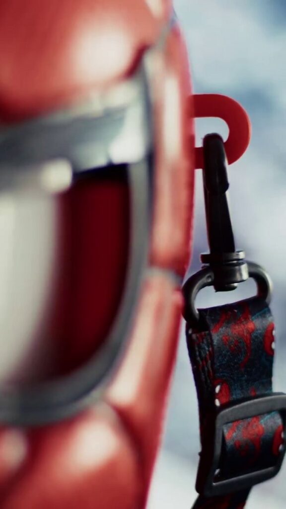 映画『スパイダーマン：ブランド・ニュー・デイ』の公開にあわせ、ブラジルの映画館チェーン Cinépolis が発表した限定ポップコーンバケットの画像。
