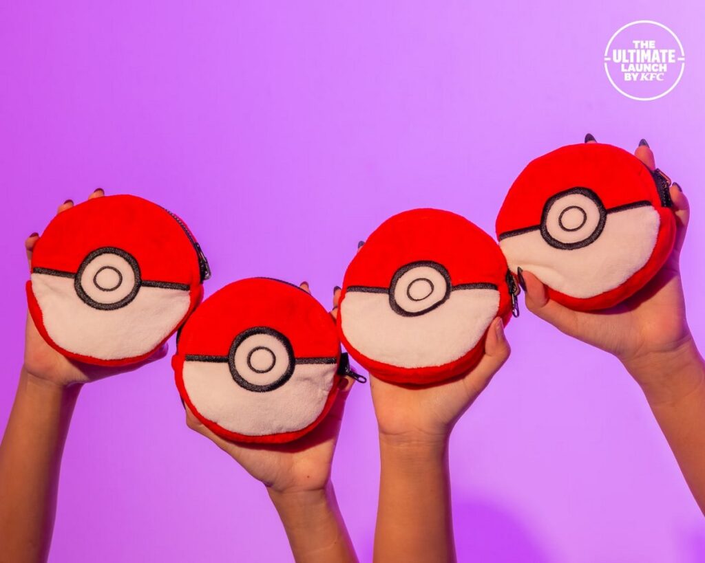 KFC シンガポールに登場した、ポケモンとのコラボキャンペーン『The Ultimate Launch by KFC』の画像。