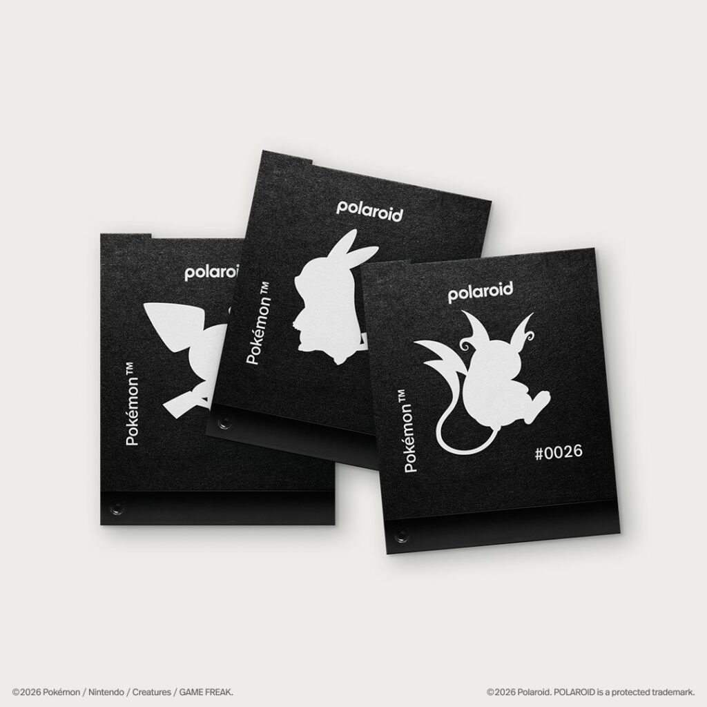 Polaroid×『ポケットモンスター』による、30周年記念のスペシャルコレクションの画像。