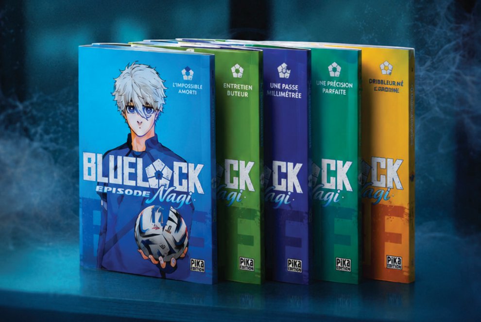 フランスのマクドナルドが『ブルーロック -EPISODE 凪-』とコラボし展開する、「BLUE LOCK Episode Nagi」キャンペーンの画像。