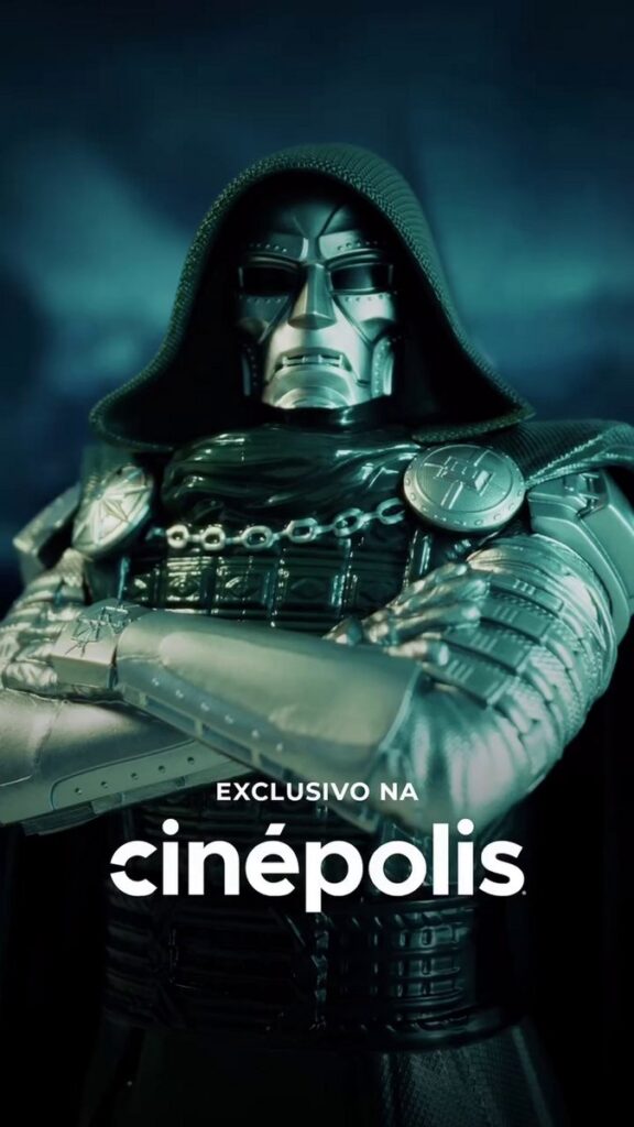 映画『アベンジャーズ／ドゥームズデイ』の公開を記念し、ブラジルの映画館チェーンCinépolisとCineflixに登場した限定コレクターズアイテムの画像。