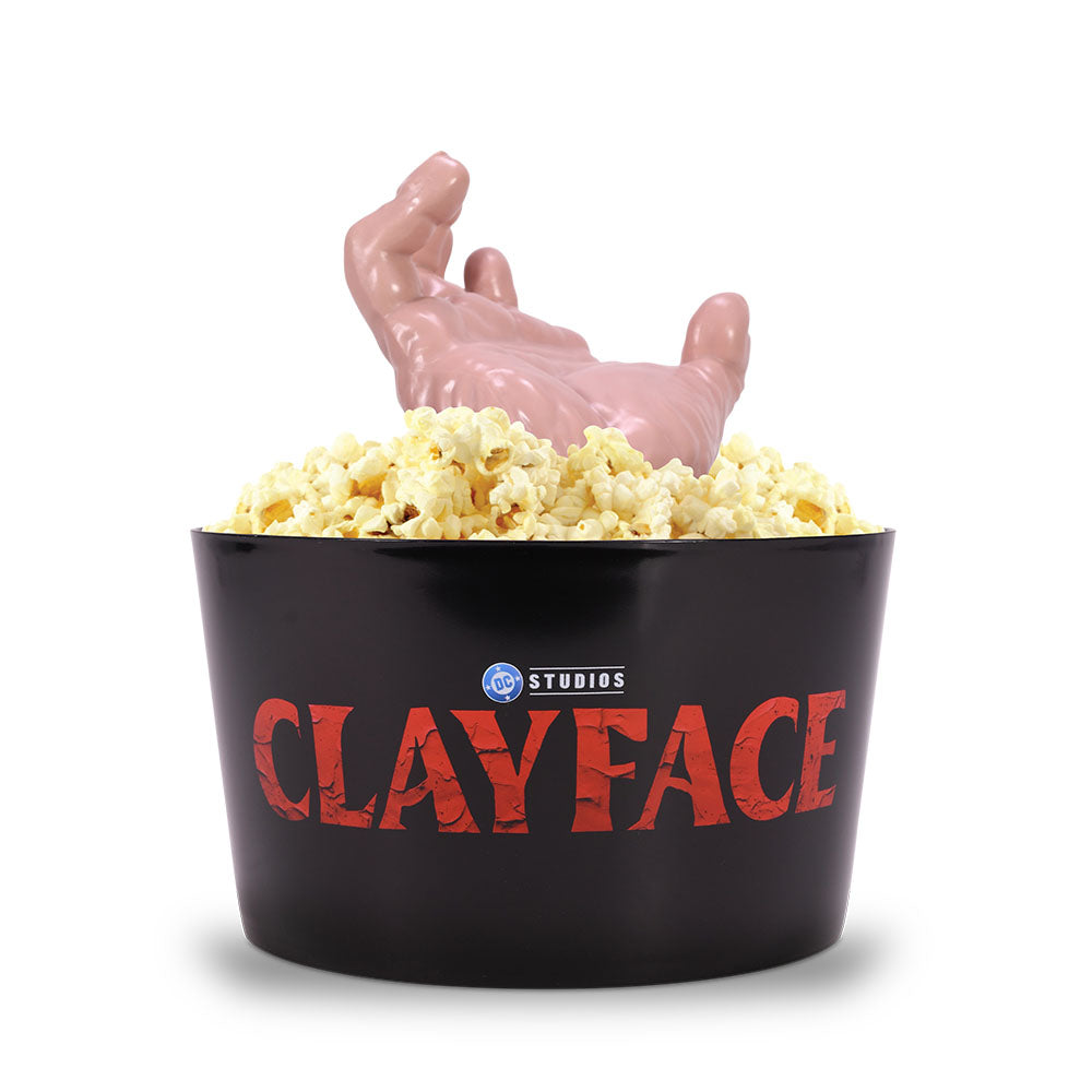 米国の映画館チェーン Cinemark と Marcus Theatres の公式ショップで登場した、映画『クレイフェイス』公式限定グッズの画像。