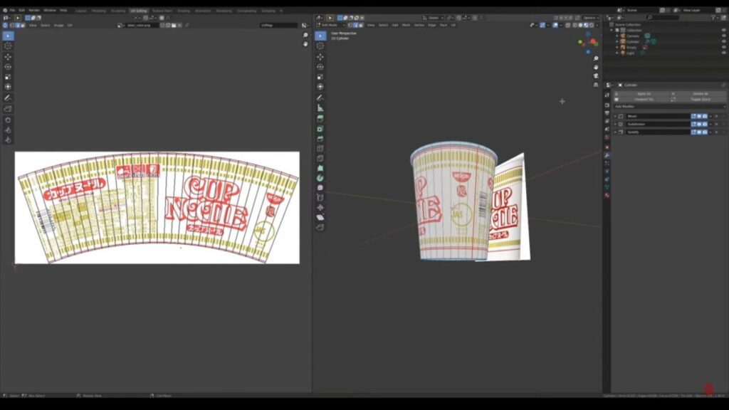 「KWIK TUTS #008 // How I Made Nissin Cup Noodle in Blender」の画像