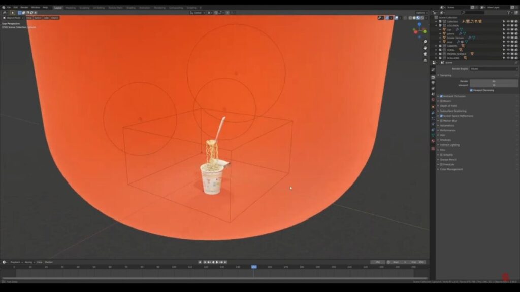 「KWIK TUTS #008 // How I Made Nissin Cup Noodle in Blender」の画像