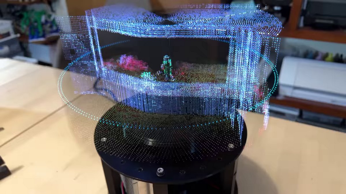 DOOMが立体的に迫る！ ボリューメトリックディスプレイで未来のゲーム体験！！ – ぽりとぴ