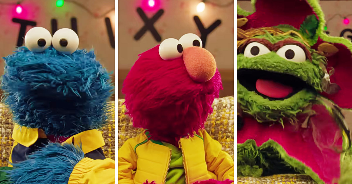 Netflix公式YouTubeチャンネル「Still Watching Netflix」で公開された「If Sesame Street Was Set In Hawkins | Stranger Things」の画像