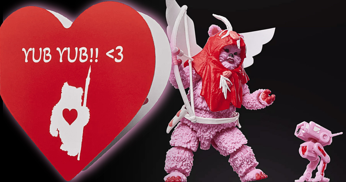 「スター・ウォーズ ブラックシリーズ イウォーク バレンタインデーエディション」の画像