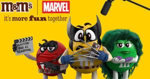 M&M’Sとマーベルによるグローバルキャンペーン “It’s More Fun Together” の画像