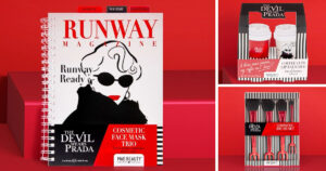 映画『プラダを着た悪魔2』の公開にあわせて、Mad Beauty が展開するコスメコレクションの画像。