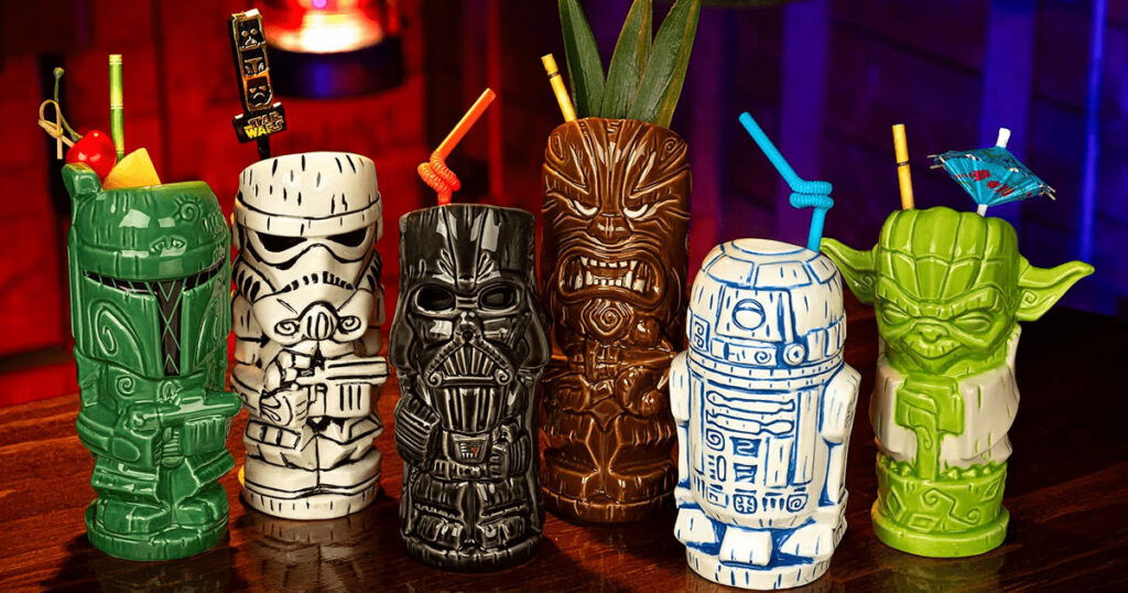 Geeki Tikisが展開する、『スター・ウォーズ』の人気キャラクターをモチーフにした、ティキ風マグ10周年記念コレクション。