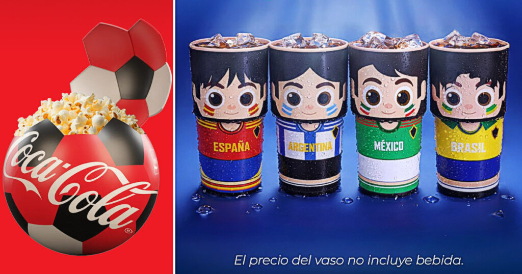 2026 FIFAワールドカップにあわせ、メキシコやブラジルの大手映画館チェーンCinépolisで登場した、サッカーをテーマにした限定コレクション。